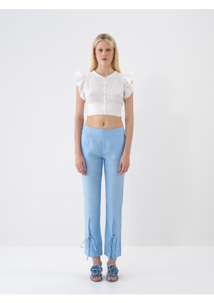 %100 Pamuk Slim Fit Triko Bluz