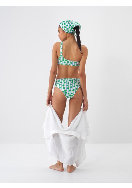 Slim Fit Desenli Bikini Altı