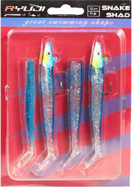 Snake Shad 12CM 16GR Silikon Yem fiyatları