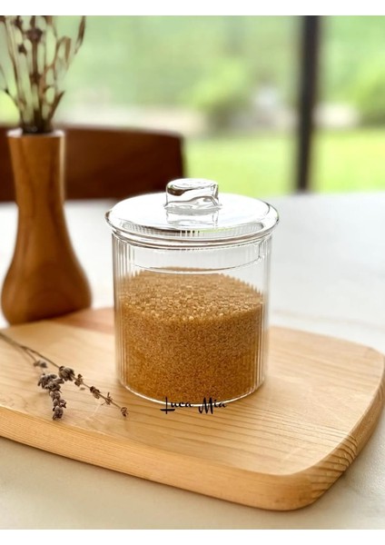 Kapaklı Cam Şekerlik 4 Adet 20.0034 modelleri