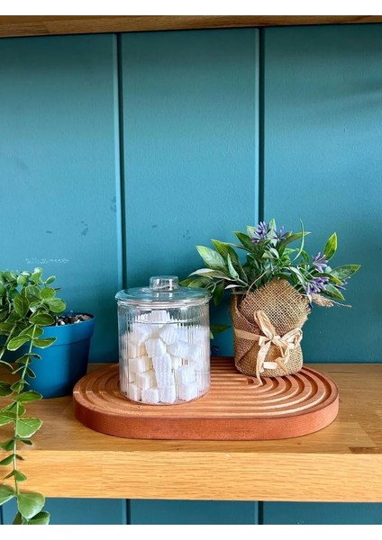 Kapaklı Cam Şekerlik 4 Adet 20.0034 fırsatları