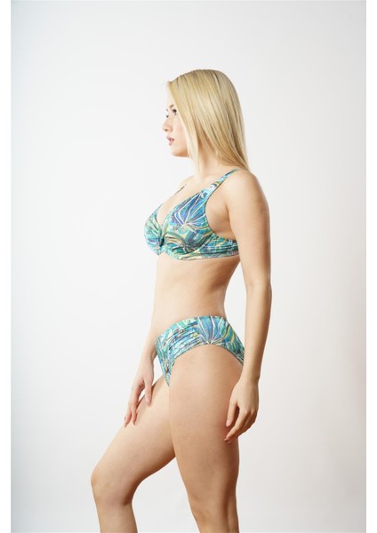 B1816 Telli Toparlayıcılı Bikini Tk