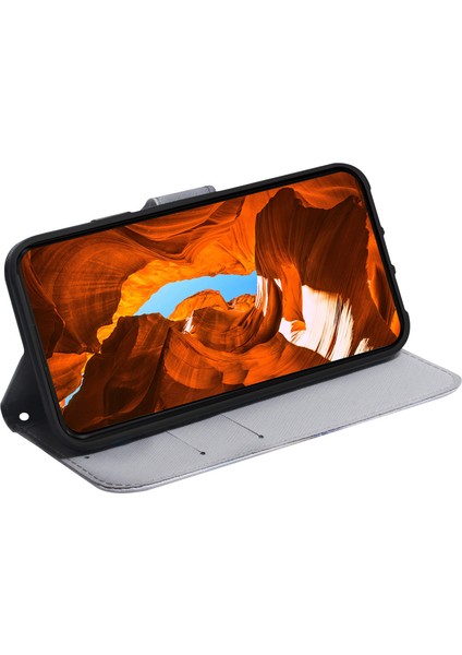 Xiaomi Redmi Note 13 Pro+ 5g Flip Telefon Kılıfı Desenli Baskı Cüzdan Kılıfı-Aslan (Yurt Dışından) modelleri