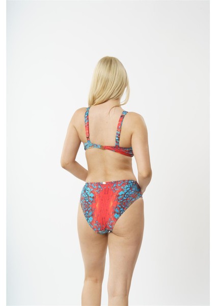 B1809 Taşlı Kaplı Bikini Tk