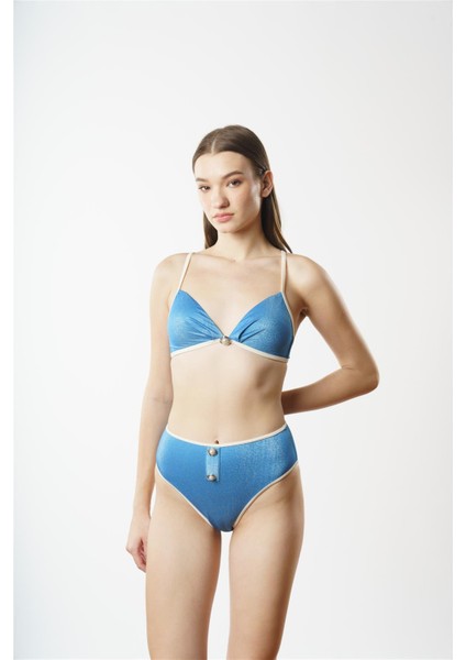 NB1952 Biyeli Üçgen Bikini