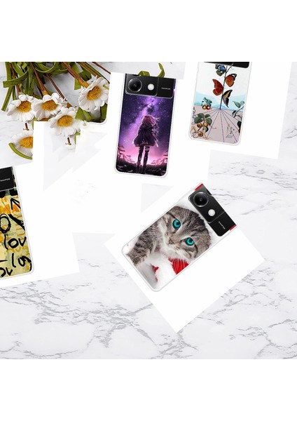Xiaomi Redmi Note 13 Pro 5g Ince Kılıf Darbeye Dayanıklı Tpu Desenli Telefon Kapağı-Alev Kaplanı Için (Yurt Dışından) modelleri