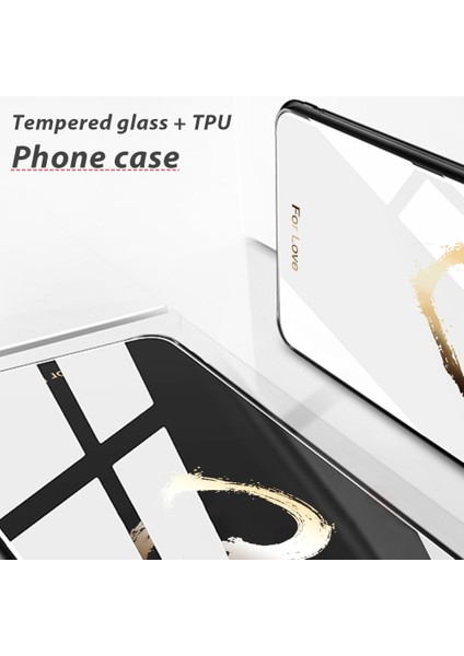 Xiaomi Redmi Note 13 5g Temperli Cam Arka Kapak Desen Pc+Tpu Koruyucu Telefon Kılıfı-Sevgili Için (Yurt Dışından) fiyatları