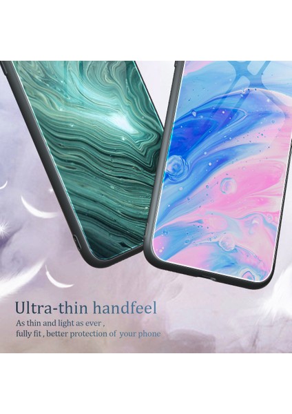 Xiaomi Redmi Note 13 Pro+ 5g Cep Telefonu Kılıfları Mermer Desenli Temperli Cam KAPAK-DL06 Için (Yurt Dışından) modelleri