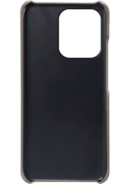 Xiaomi Redmi Note 13 4g Telefon Kılıfı Buzağı Dokulu Yastık Koruyucu Kapak-Gri (Yurt Dışından)