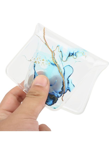 Xiaomi Redmi K70E 5g Cep Telefonu Kılıfı Içi Boş Mermer Desenli Tpu Kapak Kordon-Mavi Için (Yurt Dışından) fiyatları