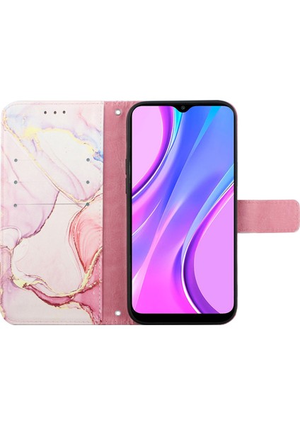 Xiaomi Redmi Note 13 Pro 4g Cüzdan Telefon Kılıfı-Gül Altın LS005 Için (Yurt Dışından)
