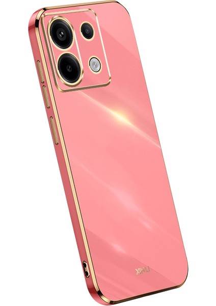 Xiaomi Redmi Note 13 Pro 5g Arka Kasa Galvanik Tpu Çizilmez Telefon Kapağı-Kırmızı Için (Yurt Dışından)