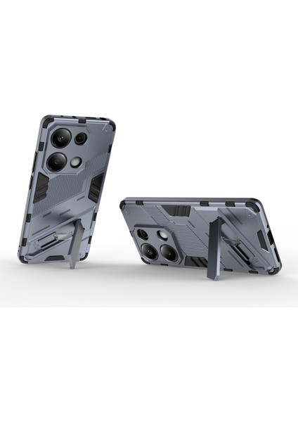 Xiaomi Redmi Note 13 Pro 4g Cep Telefonu Kılıfı Pc+Tpu Arka Kapak, Kickstand-Koyu Mavi Için (Yurt Dışından) fiyatları