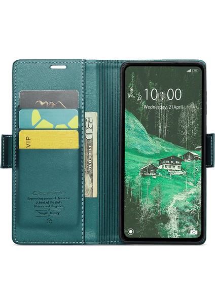 Xiaomi Için Redmi 12 4g/12 5g (Global)/redmi Note 12R 5g/poco M6 Pro 5g Kılıf Parlak Litchi Doku Doku Kapak Yeşil (Yurt Dışından) fiyatları