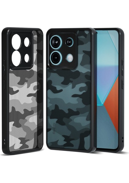 Xiaomi Redmi Note 13 Pro 5g Kılıf Tpu+Pc Çizilmez Telefon Kapağı-Sanatsal Kamuflaj Için (Yurt Dışından)