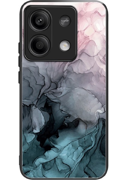 Xiaomi Redmi Note 13 5g Temperli Cam Kasa Mermer Desen Tasarım Telefon Kapağı Stili J Için (Yurt Dışından)