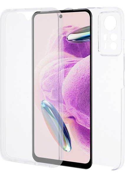 Xiaomi Redmi Için Note 12S 4g Net Kılıf Akrilik Geri + Pet Ön Kapağı Tpu Çerçeveli (Yurt Dışından)