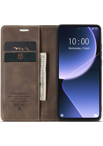 Xiaomi 13T/13T Pro/redmi K60 Ultra Case Pu Deri Folio Stand Telefon Kapak Kavurosu (Yurt Dışından) fiyatları