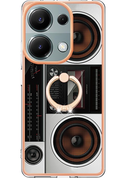 Xiaomi Redmi Note 13 Pro 4g Tpu Kılıf Halka Kickstand 2.0mm Arka Kapak-Radyo Için (Yurt Dışından) modelleri