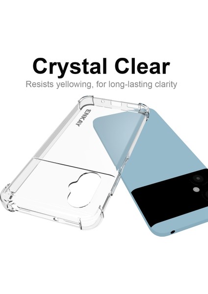 Xiaomi Poco M4 Için 5g Yumuşak Tpu Kristal Şeffaf Telefon Kılıfı Slip Anti-Slip Strip Kenar Damla Dayanıklı Koruyucu Kapak (Yurt Dışından) indirimleri