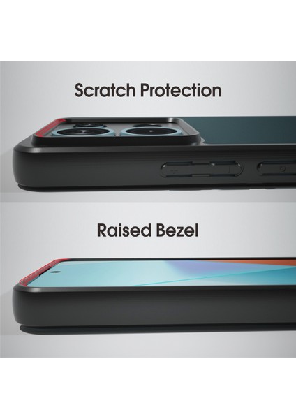 Xiaomi Redmi Note 13 Pro 5g Kılıf Için Tpu+Pc Çizilmez Telefon Kapağı-Izgara Kamuflaj (Yurt Dışından)
