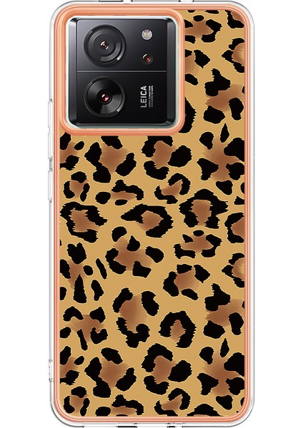 Xiaomi 13T/13T Pro/redmi K60 Ultra Case 2.0mm Imd Desen Telefon Tpu Kapak-Reopard Baskı (Yurt Dışından) fiyatları