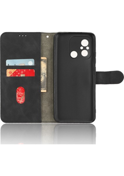 Xiaomi Redmi Için 12C 4G/11A 4g Pu Deri Deri Kılıf Stand Skin Touch Cep Telefonu Kapak Black (Yurt Dışından) indirimleri