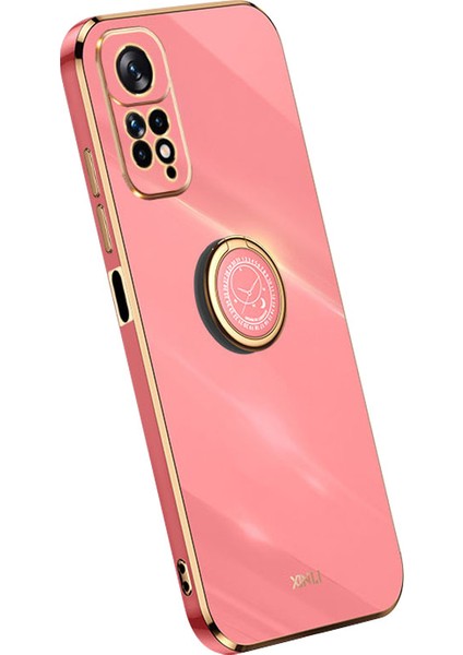Xiaomi Redmi Için Xinli Elektrapan Telefon Kılıfı Not 11 4g (Qualcomm)/not 11S 4g, Kickstand-Red ile Esnek Tpu Kapağı (Yurt Dışından)