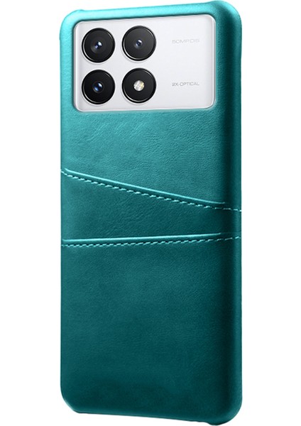 Xiaomi Için Redmi K70E 5g Cep Telefonu Kılıfı Pu+Sert Pc Çift Kart Yuvaları Geri Kapak Yeşilleri (Yurt Dışından) fiyatları
