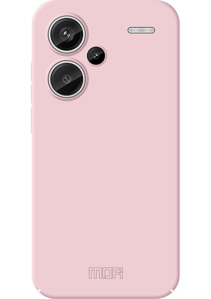 Xiaomi Redmi Için Note 13 Pro+ Case Mat Tpu+ Akrilik Telefon Geri Kapak Pembe (Yurt Dışından)