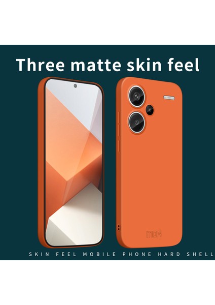 Xiaomi Redmi Için Note 13 Pro+ Case Mat Tpu+ Akrilik Telefon Geri Kapak Pembe (Yurt Dışından)