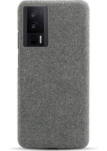 Xiaomi Poco F5 Pro 5g/redmi K60 Pro 5G/K60 5g Telefon Kılıfı Doğru Renk Başka Droah Sabit Pc+Bez Telefon Kapak-Grey (Yurt Dışından) modelleri