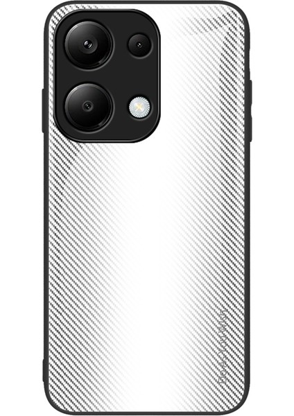Xiaomi Redmi Note 13 Pro 4g Darbeye Dayanıklı Kılıf Temperli Cam + Tpu Telefon Kapağı-Beyaz (Yurt Dışından)