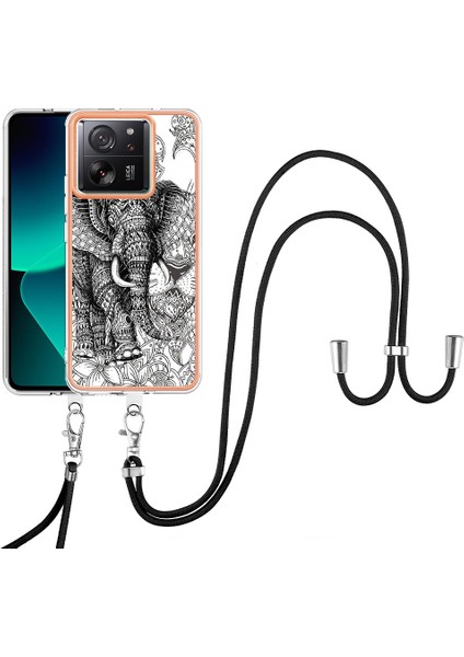 Xiaomi 13T/13T Pro/redmi K60 Ultra Telefon Vaka Deseni Tpu Kapak Totem Fili (Yurt Dışından) fiyatları