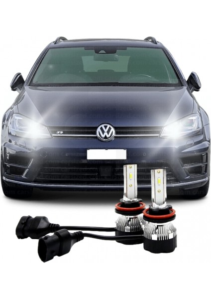 Vw Yeni Golf 7,5 LED Uzun Far Ampulü Access H9