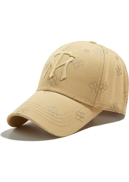 Işlemeli Pamuklu Beyzbol Şapkası Gündelik Çok Yönlü Şapka (Yurt Dışından)