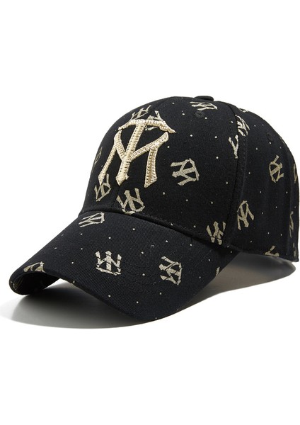 Işlemeli Pamuklu Beyzbol Şapkası Gündelik Çok Yönlü Şapka (Yurt Dışından)