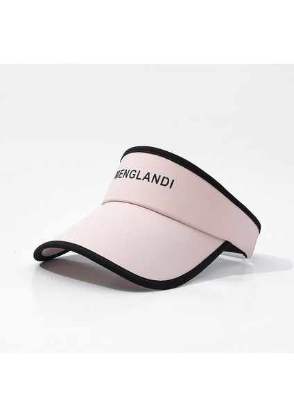 Koşu Sporları Boş Üst Güneşlik Güneş Şapkası Kadın Kapaksız Sivri Güneş Şapkası (Yurt Dışından)