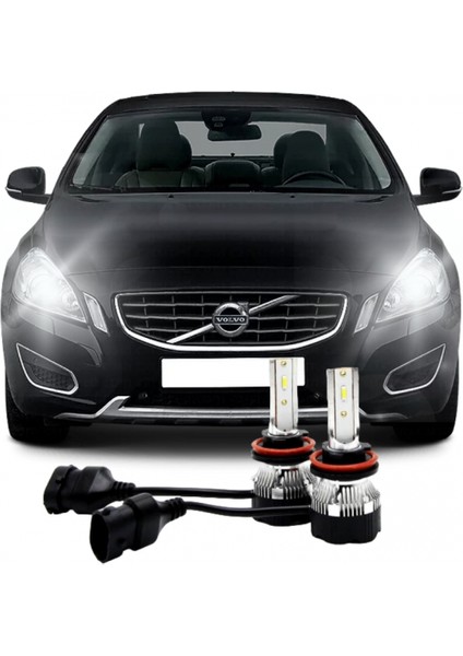 Volvo S60 LED Uzun Far Ampulü Access H9