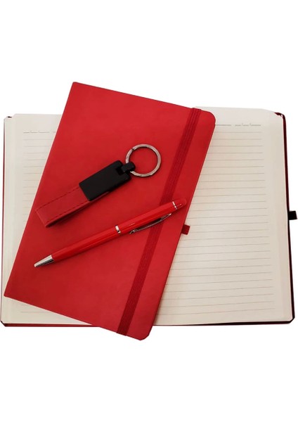 Defter Kalem ve Anahtarlık Set