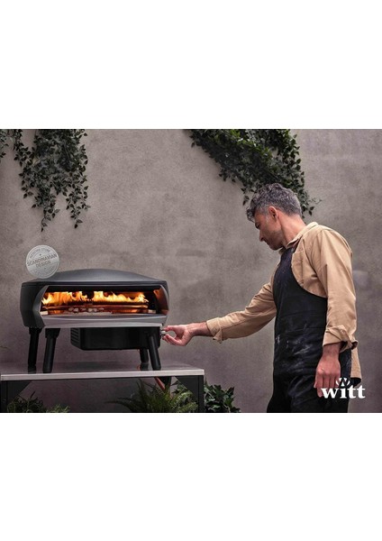 Wıtt 80650010 Rotante Pizza Fırını Mat Siyah indirimleri