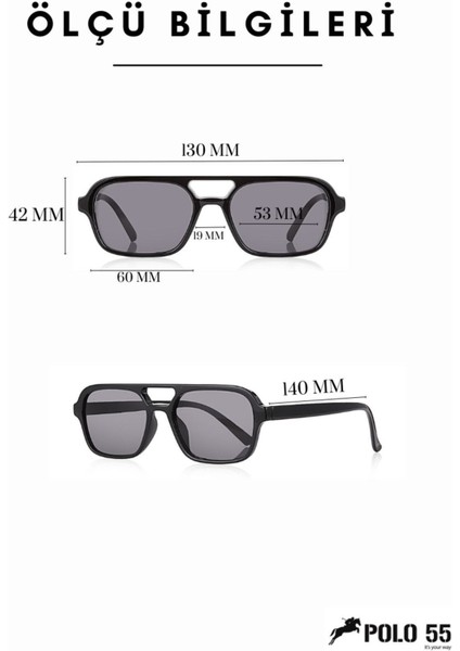 Anahtar Model Turuncu Lens Siyah Kadın Güneş Gözlüğü