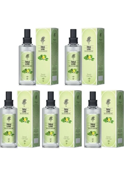 Lime Sprey Kolonya 100 ml 5'li Set