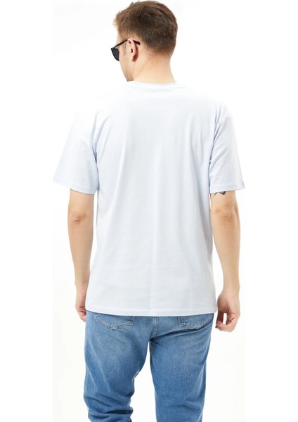 Sıfır Yaka Oversize T-Shirt