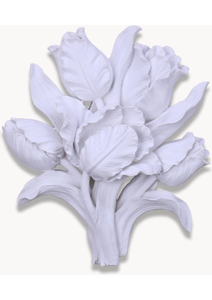 Tulipa Dekoratif Çiçek Beyaz