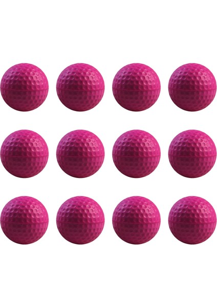 12X Pu Sünger Uygulama Golf Topları Ekipman Golf Oyunları Vuruş Için Pratik (Yurt Dışından)