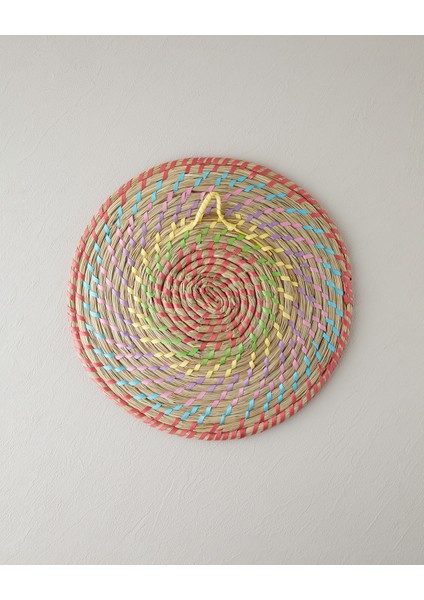 Exotic Lines Hasır Duvar Aksesuarı Multicolor fiyatları