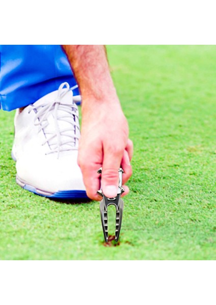 Kırmızı Stil 1 Adet Golf Divot Onarım Aracı Taşınabilir Golf Yeşil Çatal Pitch Oluk Temizleyici Pitch Çatal Golf Spor Aksesuarları (Yurt Dışından) fırsatları