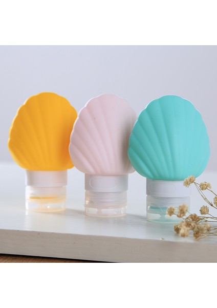 Mor Tarzı 90ML ml Şişe Silikon Kozmetik Şişelenmiş Şampuan Depolama Şişeleri Seyahat Için Yumuşak Taşınabilir Conchas Flakon Noktaları Şişe (Yurt Dışından) indirimleri