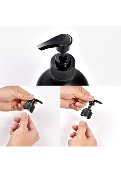 Kumral Stili 500ML Bulaşık Sabunu Şişesi Dağıtıcı Doldurulabilir Banyo El Sabunu Şampuan Duş Jeli Sıvı Alt Şişeleme Mutfak Aksesuarları (Yurt Dışından) indirimleri